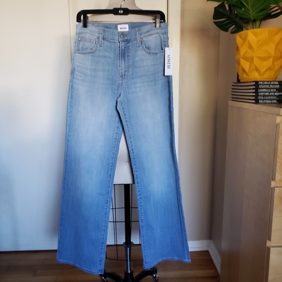 Hudson Wide Leg Denim Jeans Size 27 NEW! - Picture 11 of 14